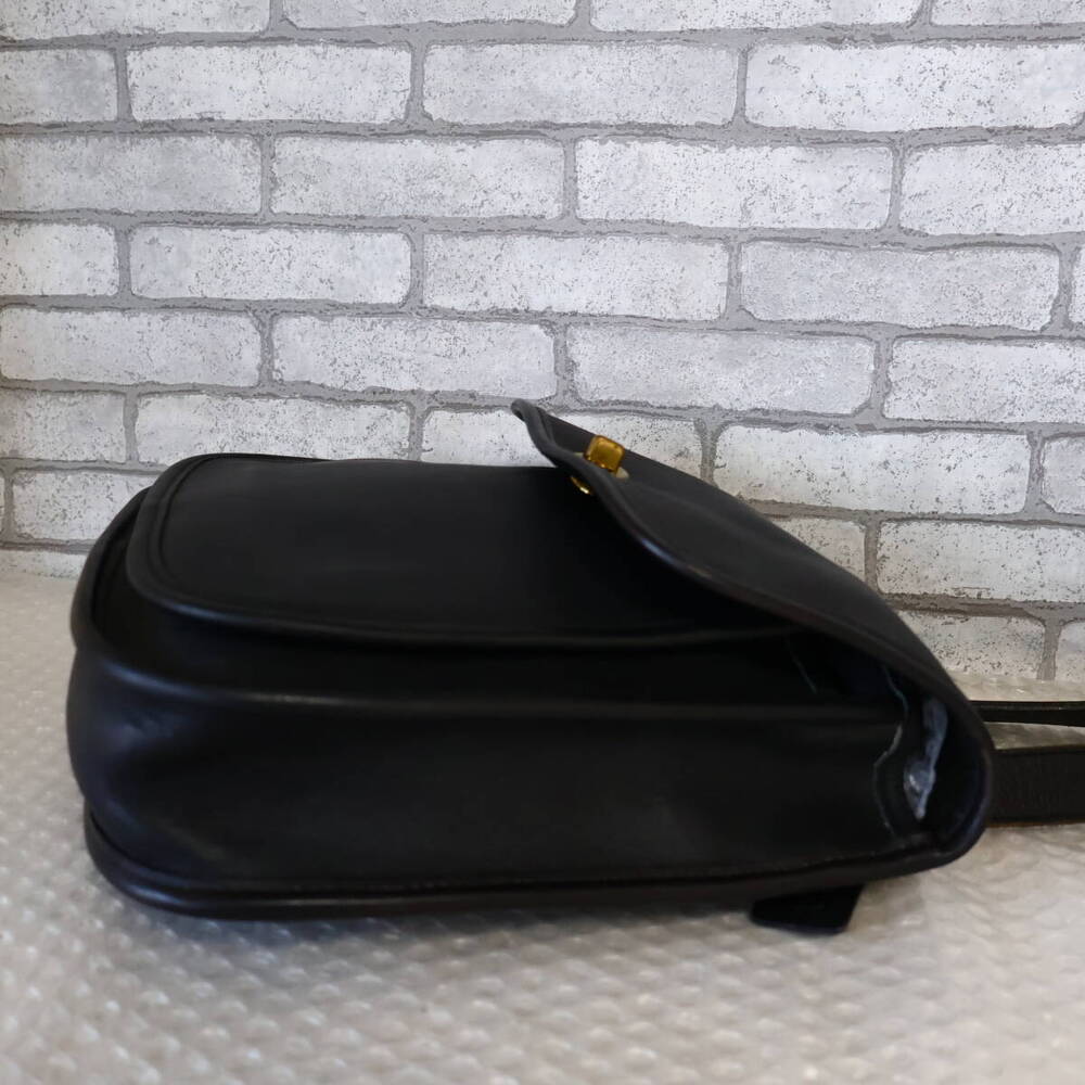 Vintage Coach Side Pack Black Rare Classic Bag - Picture 8 of 9